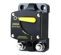CAIONPLE Disjoncteur de puissance - Fusible - 12-48 V CC - Amplificateur audio de voiture - Disjoncteur - Accessoire étanche - 200 A