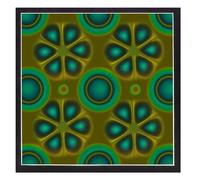 CAIONPLE Film de Visualisation de Champ MagnéTique 4 X 4 Pouces, Visionneuse de Champ MagnéTique, Affichage de Flux MagnéTique, DéTecteur de Motif MagnéTique, pour Scientifique