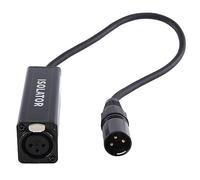 CAIONPLE Isolateur de câble audio - Réduction du bruit - Isolation audio - Élimine le bruit - XLR vers mâle