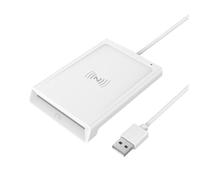 CAIONPLE Lecteur de Carte à Puce Contact + NFC 2-en-1 Lecteur/Enregistreur de Carte à Puce Double Interface Lié à Un PC Lecteur de Carte à Puce Contact PiècesC