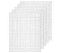 CAIONPLE Lot de 10 feuilles de toile en plastique en maille 19,6 x 13 cm pour broderie, fil acrylique, tricot et crochet