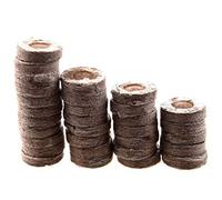 CAIONPLE Lot de 100 granulés de tourbe professionnels pour plante, démarrage, plante, plant, plante, école