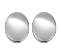 CAIONPLE Lot de 2 barres de savon en acier inoxydable pour éliminer les odeurs d'oignon, ail, poisson et autres odeurs