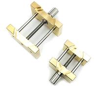 CAIONPLE Lot de 2 supports de montre en laiton avec base fixe multifonction pour horloger et réparation de montres
