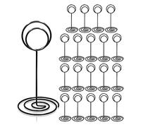 CAIONPLE Lot de 20 porte-numéros de table 3,35 pour fête de mariage, remise de diplôme, réception A
