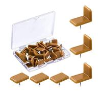 CAIONPLE Lot de 30 patins en plastique pour tiroirs - Pour réparation de commodes