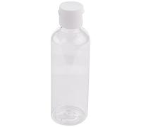 CAIONPLE Lot de 4 flacons de 100 ml en plastique transparent pour shampooing, lotion cosmétique