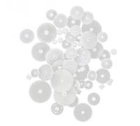CAIONPLE Lot de 49 engrenages en plastique pour moteur de voiture RC