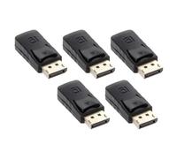 CAIONPLE Lot de 5 adaptateurs Displayport factice 4K DP Virtual Display Adaptateur Carte Graphique Cheater EDID Headless Ghost Emulateur de fantôme Durable Installation facile