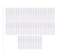 CAIONPLE Lot de 50 flacons pulvérisateurs vides en plastique transparent de 5 ml pour maquillage et parfum