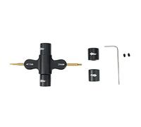 CAIONPLE Outil de serrage en métal pour moteur FPV M3 M5 Écrous hexagonaux Écrous Prop Écrous de desserrage Clé 1,5 mm 2 mm Vis hexagonales Tournevis