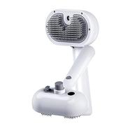 CAIONPLE Peigne pulvérisateur pour animaux de compagnie, brosse pour chiens et chats, peigne d'épilation flottant + recharge USB, toilettage pour animaux de compagnie