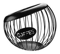 CAIONPLE Porte-Dosette de Café, Tasse K de Grande Capacité et Organisateur de Dosette de Café, Panier de Rangement de Capsule de Café en MéTal