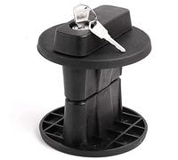 CAIONPLE Support de bidon d'essence, serrure de fixation pour réservoir d'essence de 10 l / 2,6 gallons