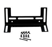 CAIONPLE Support de refroidissement, support de refroidissement, réservoir de drainage, support de ventilateur, support de ventilateur, noir 120 mm