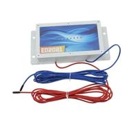 CAIONPLE Système d'adoucisseur d'eau électronique réduit les dépôts de calcaire, la rouille et les minéraux sans produits chimiques, installation facile, prise européenne