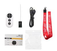 CAIONPLE Télécommande sans 2,4 G 4 canaux avec récepteur Mini télécommande pour émetteur contrôleur pour bateau de voiture RC