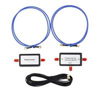 CAIONPLE YouLoop Antenne électromagnétique portable 250 MW 10 kHz à 30 MHz Antenne à boucle magnétique passive avec RG402 + RG174 pour HF VHF