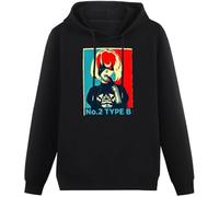 caipiao Nier Automata 2B Poster Men Hoody Japan Game Novelty Hoodie Shirt Long Sleeve Hoodie Men Cotton Hoodies Streetwear Size L