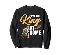Caïque à Ventre Blanc Propriétaire Home King Caïque à Ventre Blanc Sweatshirt
