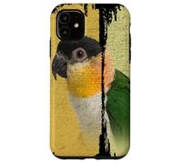 Caique Perroquet Vintage Brush Art Coque pour iPhone 11