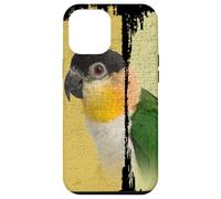 Caique Perroquet Vintage Brush Art Coque pour iPhone 12 Pro Max
