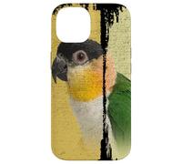 Caique Perroquet Vintage Brush Art Coque pour iPhone 14