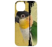 Caique Perroquet Vintage Brush Art Coque pour iPhone 14 Plus