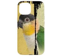 Caique Perroquet Vintage Brush Art Coque pour iPhone 15