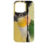 Caique Perroquet Vintage Brush Art Coque pour iPhone 15 Pro Max