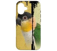 Caique Perroquet Vintage Brush Art Coque pour iPhone 16