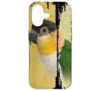 Caique Perroquet Vintage Brush Art Coque pour iPhone 17