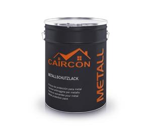 CAIRCON Peinture métal pour fer, acier - Extreme résistance extérieur - Protection antirouille - A base de solvant - Gris anthracite 2,5L