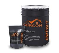CAIRCON Peinture résine carrelage cuisine, salle de bain - sol et mur Gris basalte - 10Kg