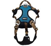 CAIRD Elevate Harnais réglable pour chien 5 points anti-traction avec bandes réfléchissantes à l'avant et à l'arrière Taille M Tour de poitrine 56-69 cm