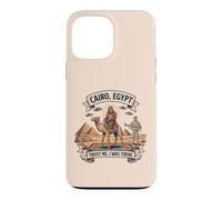 Caire Egypte Bigfoot UFO Conspiracy Humour Coque pour iPhone 13 Pro Max