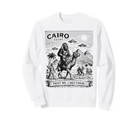 Caire Egypte Pyramide Mystère Conspiration Humour Sweatshirt