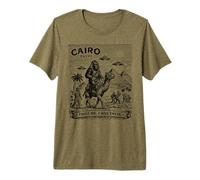 Caire Egypte Pyramide Mystère Conspiration Humour T-Shirt Haut de Gamme