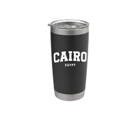 Caire Egypte - Souvenir de vacances de style universitaire Gobelet isotherme en acier inoxydable double paroi