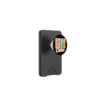Caire Pastel Coup de Pinceau Art avec Monuments égyptiens PopSockets PopWallet pour MagSafe