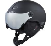 Cairn - Android Visor Cat 3 - Casque ski avec visière Mat Black - 59 - 60 cm