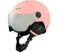 Casque de ski à visière CAIRN Android Visor J (MAT PASTEL CORAL MAT PASTEL CORAL) Enfant 54-56 cm