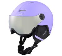Cairn - Android Visor Junior Mat Lilac - M - Casque de ski avec visière