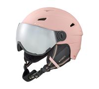 Cairn - Casque de ski - Electron Visor Mat Dust Pink - Taille 53-54 cm - Rose Rose 53-54 cm