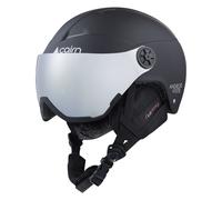 Cairn - Casque de ski/snowboard à visière - Android Visor J Mat Black - Taille Enfant 51-53 cm - Noir Noir 51-53 cm