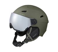 Cairn - Electron Visor Cat 3 - Casque ski avec visière Mat Khaki - 59 - 60 cm