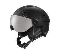 Cairn - Casque de ski/snowboard à visière - Electron Visor Noir Mat - Taille 59-60 cm Noir 59-60 cm