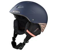 Cairn - Casque de ski - Andromed J Mat Night Leopard - Taille Enfant 46-48 cm - Navy Navy 46-48 cm