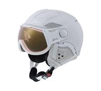 Cairn - Casque de ski/snowboard - Helios Evolight NXT® Mat White - Taille 60-62 cm - Blanc Blanc 60-62 cm