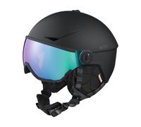 Cairn - Casque de ski/snowboard - Rise Visor Pure Mat Black Cameleon - Taille 56-57 cm - Noir Noir 56-57 cm